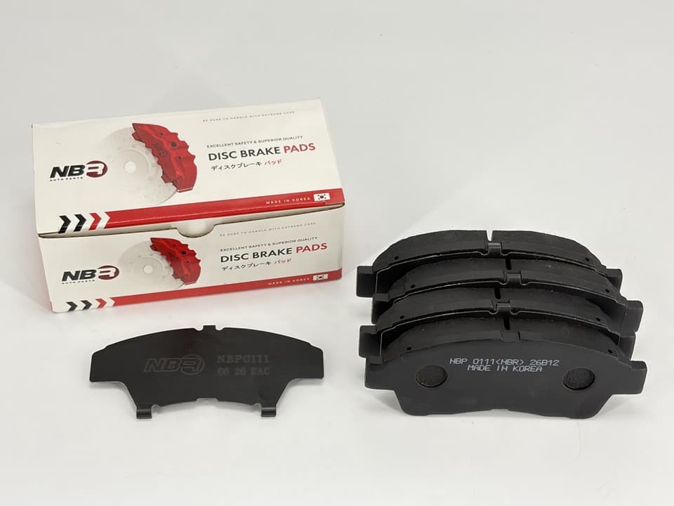 NBR NBP0111 Front Brake Pad Set for Toyota