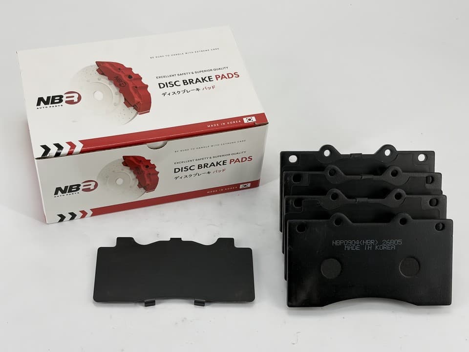 NBR NBP0904 Front Brake Pad Set for Nissan Patrol and Infiniti QX56