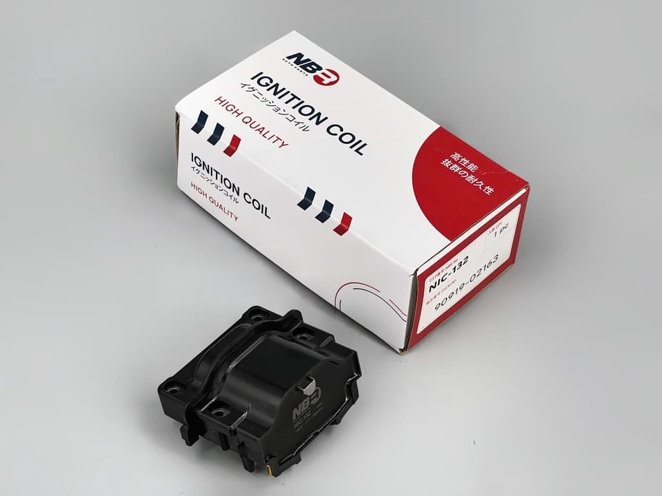 NBR NIC-132 Coil-on-Plug Ignition Coil for Toyota 4A/5E/3S/5S/RZ Engines