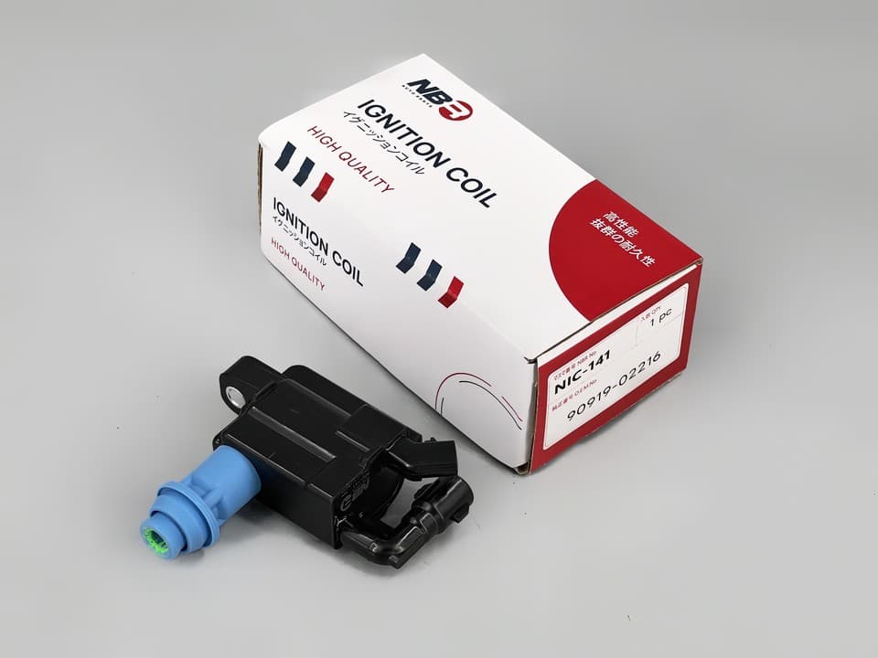 NBR NIC-141 Coil-on-Plug Ignition Coil for Toyota and Lexus JZ Engines