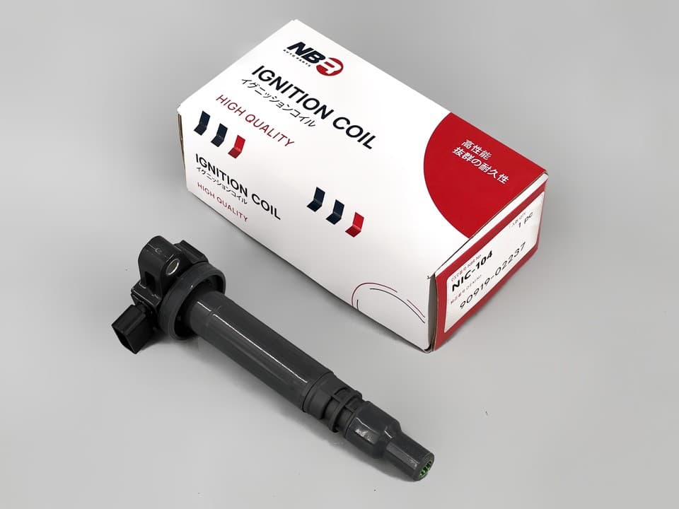 NBR NIC-104 Coil-on-Plug Ignition Coil for Toyota 2RZ-FE, 3RZ-FE and 3RZ-FPE Engines