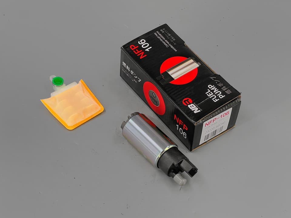 NBR NFP-106 Electric In-Tank Fuel Pump for Toyota, Lexus, Mazda, Mitsubishi, Nissan, Suzuki and Daihatsu